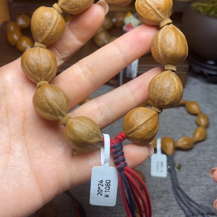 橄榄核手串/手链洪*梅林铁核2.0*2.4