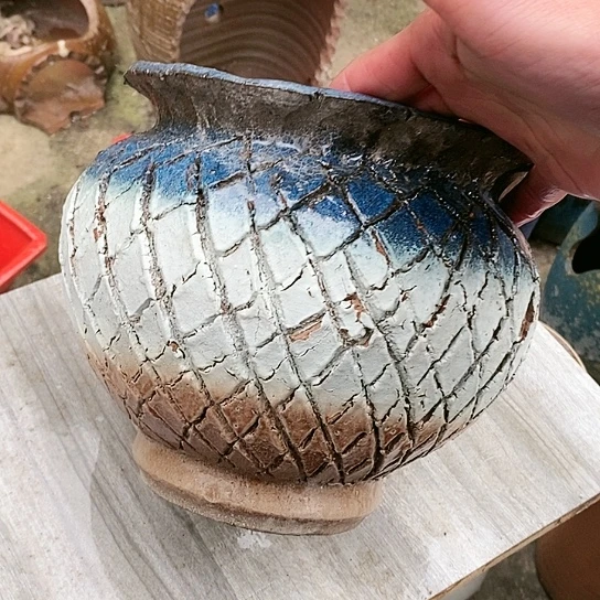 【闪购商品】紫砂花盆瑕疵18.18花盆