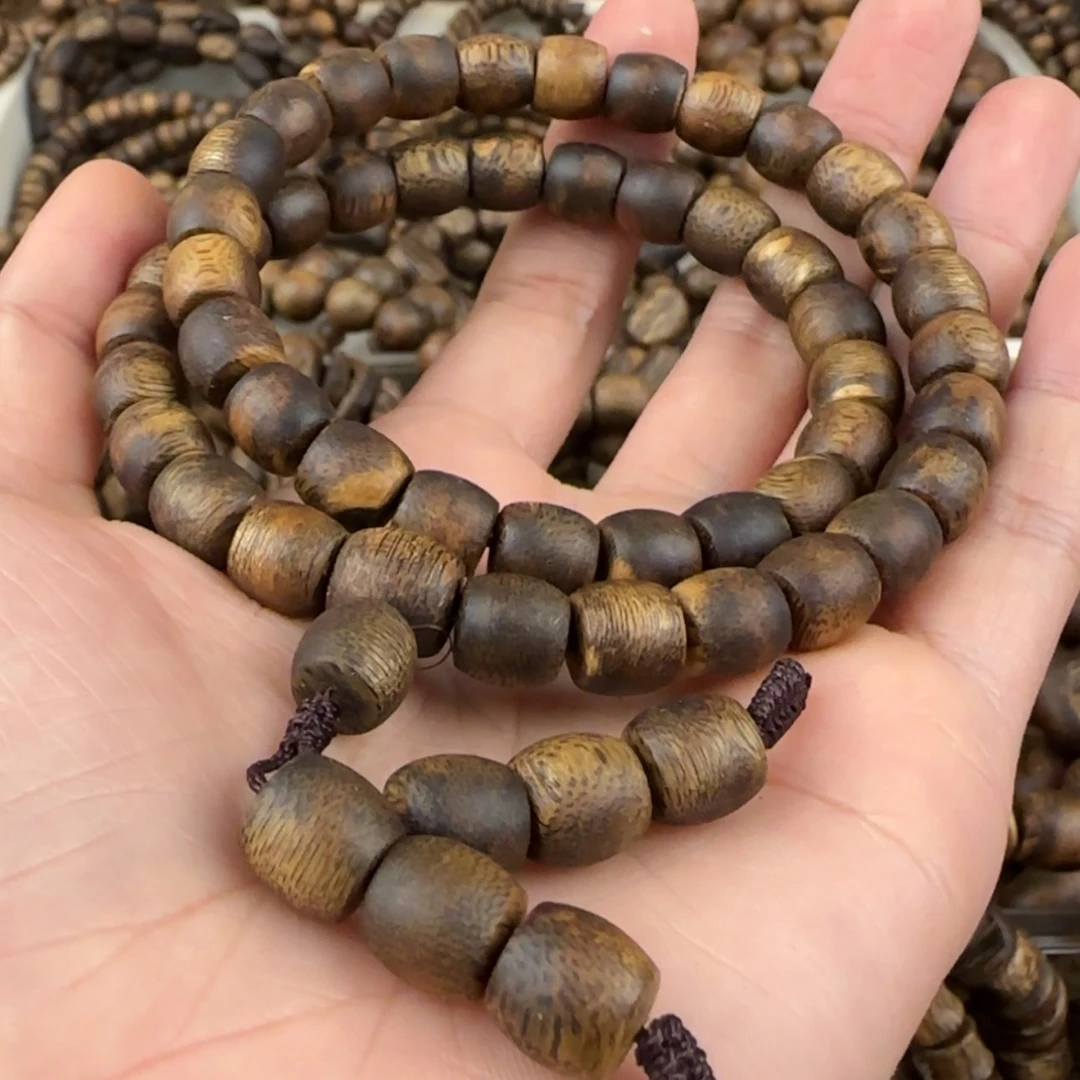 【闪购商品】沉香手串心****宽奇楠手串15.9克卡08