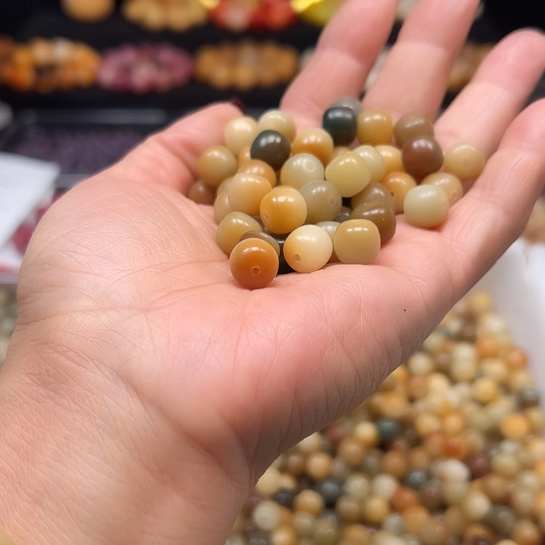 M***h手串菩提根/象牙果卡10玉化敦煌桶300颗