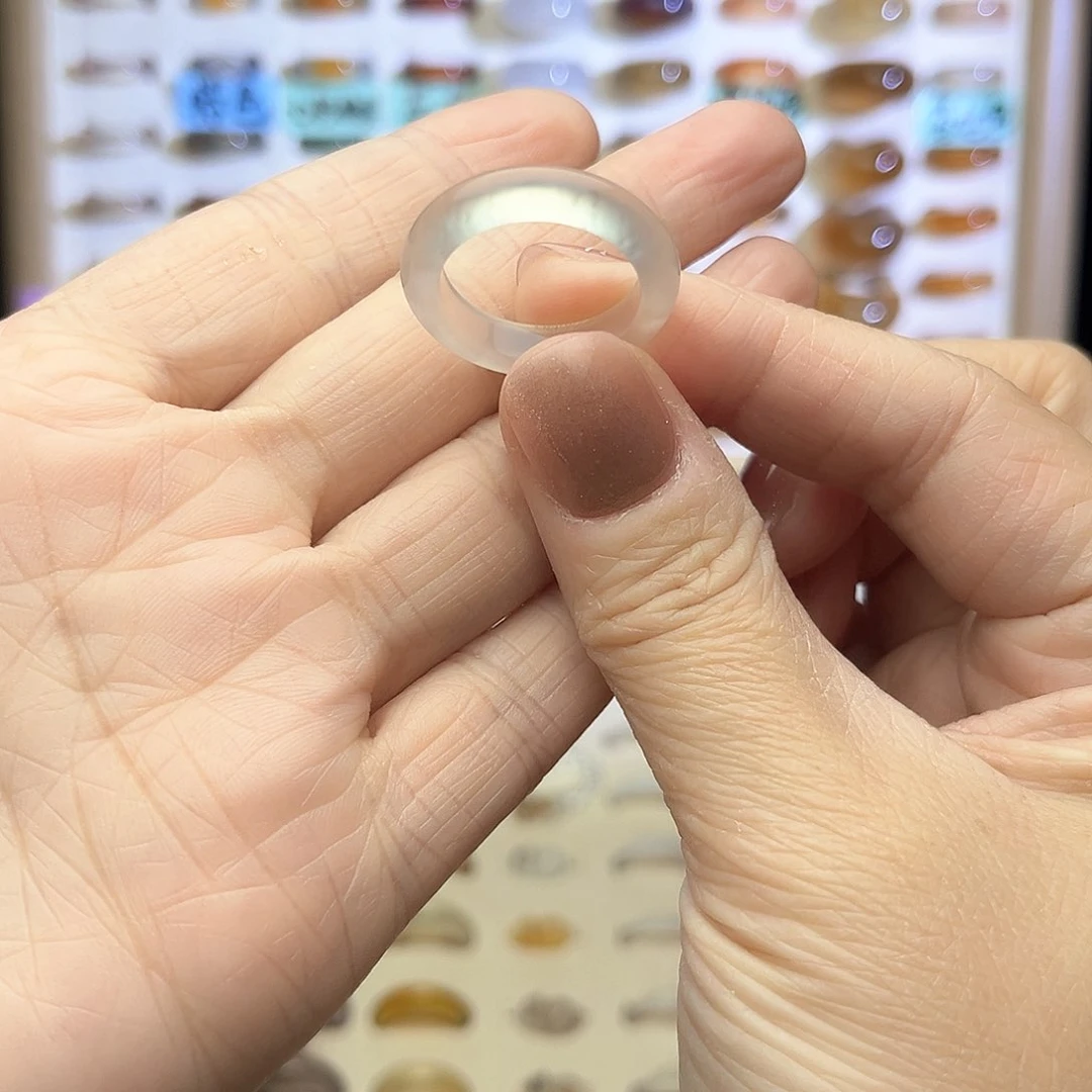 玛瑙/玉髓戒指未镶嵌