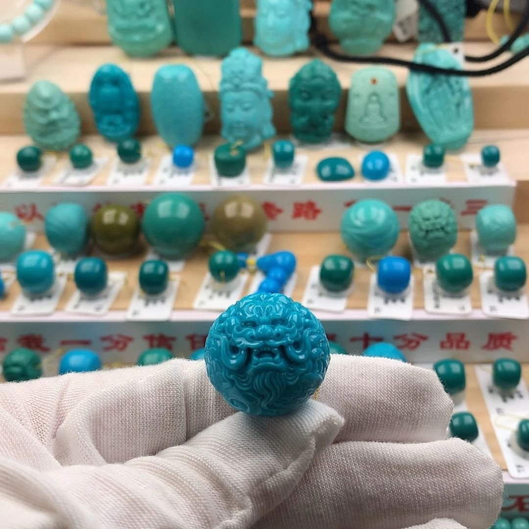 绿松石未镶嵌配饰22.4