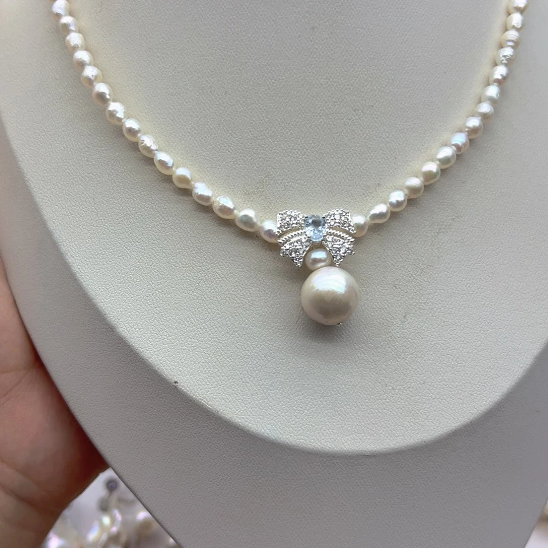 淡水珍珠未镶嵌颈饰