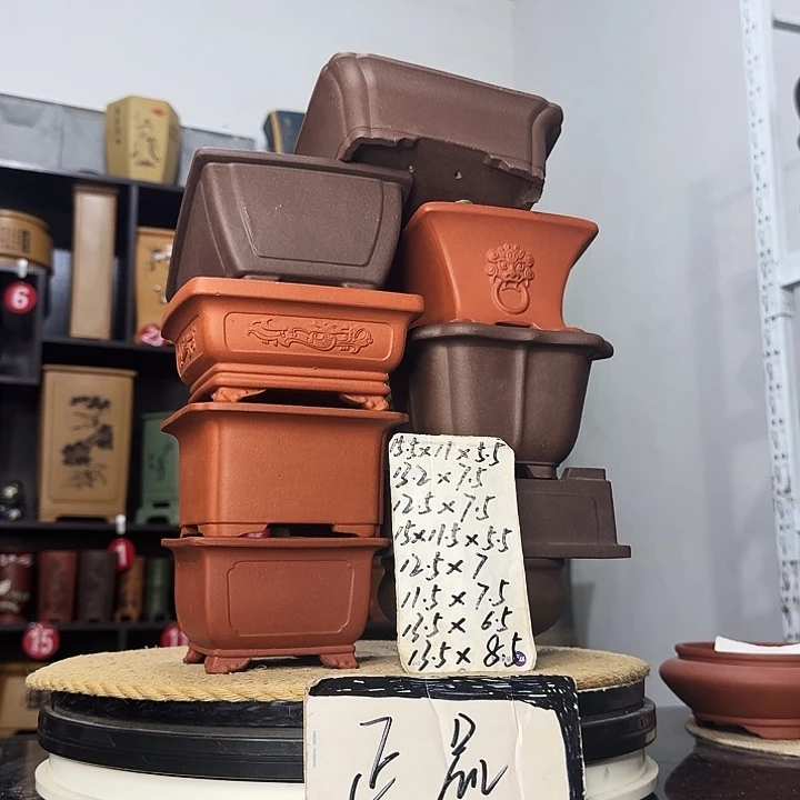 紫砂花盆盆友记紫砂