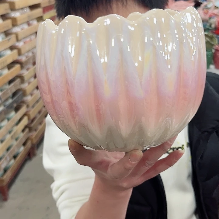 陶瓷陶瓷多肉植物花盆