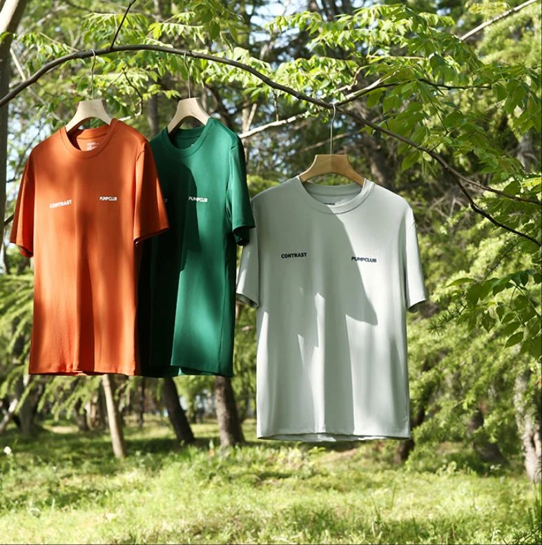 意大利轻奢户外！cool凉感科技！夏季速干透气弹力吸湿短袖 6040