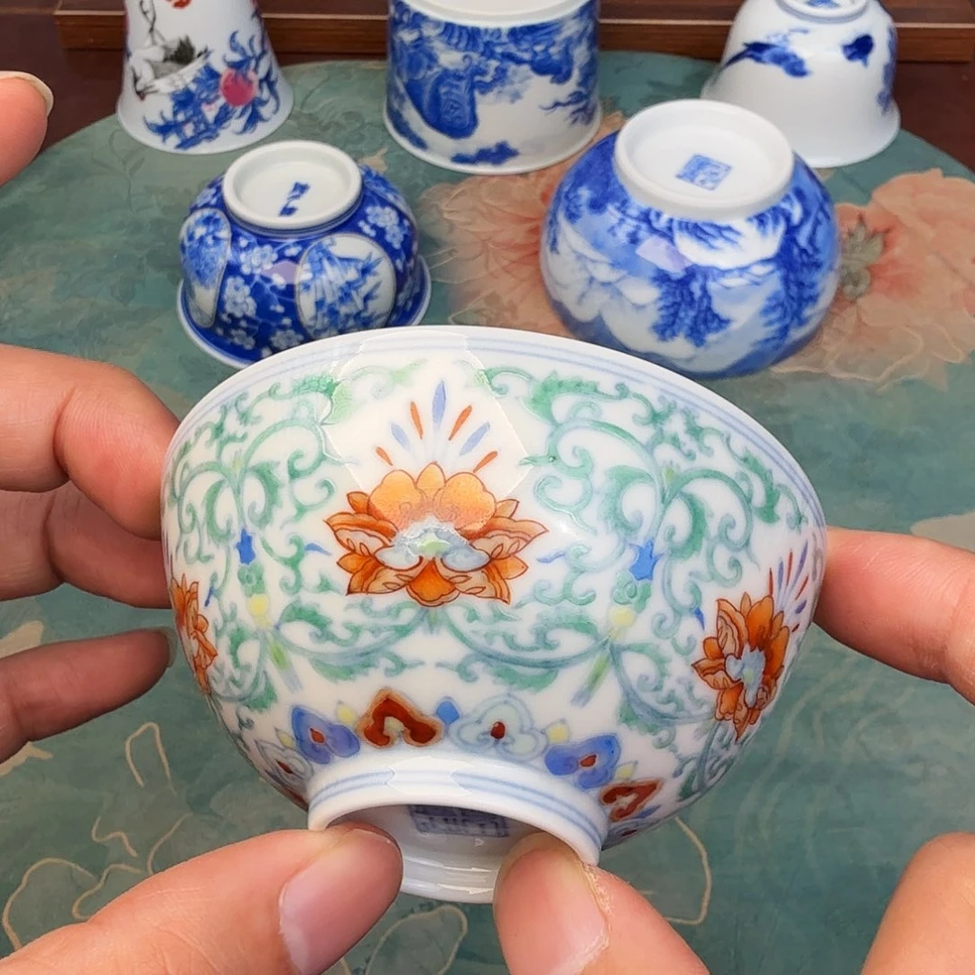 摘***星陶现代景德镇全手工全手绘陶瓷