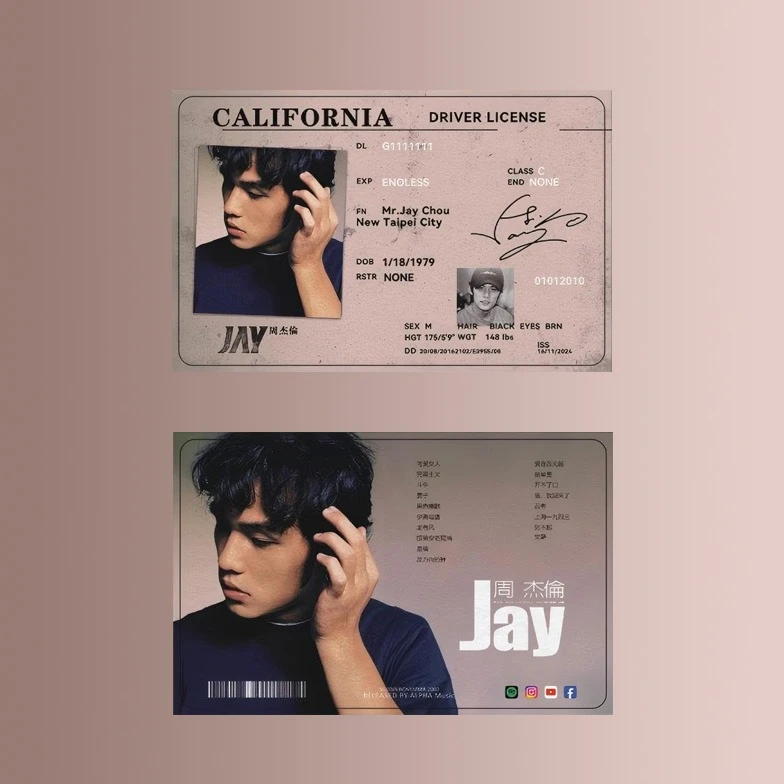 周杰伦nfc专辑钥匙扣音乐挂件唱片感应卡播放器定制卡证周边功能