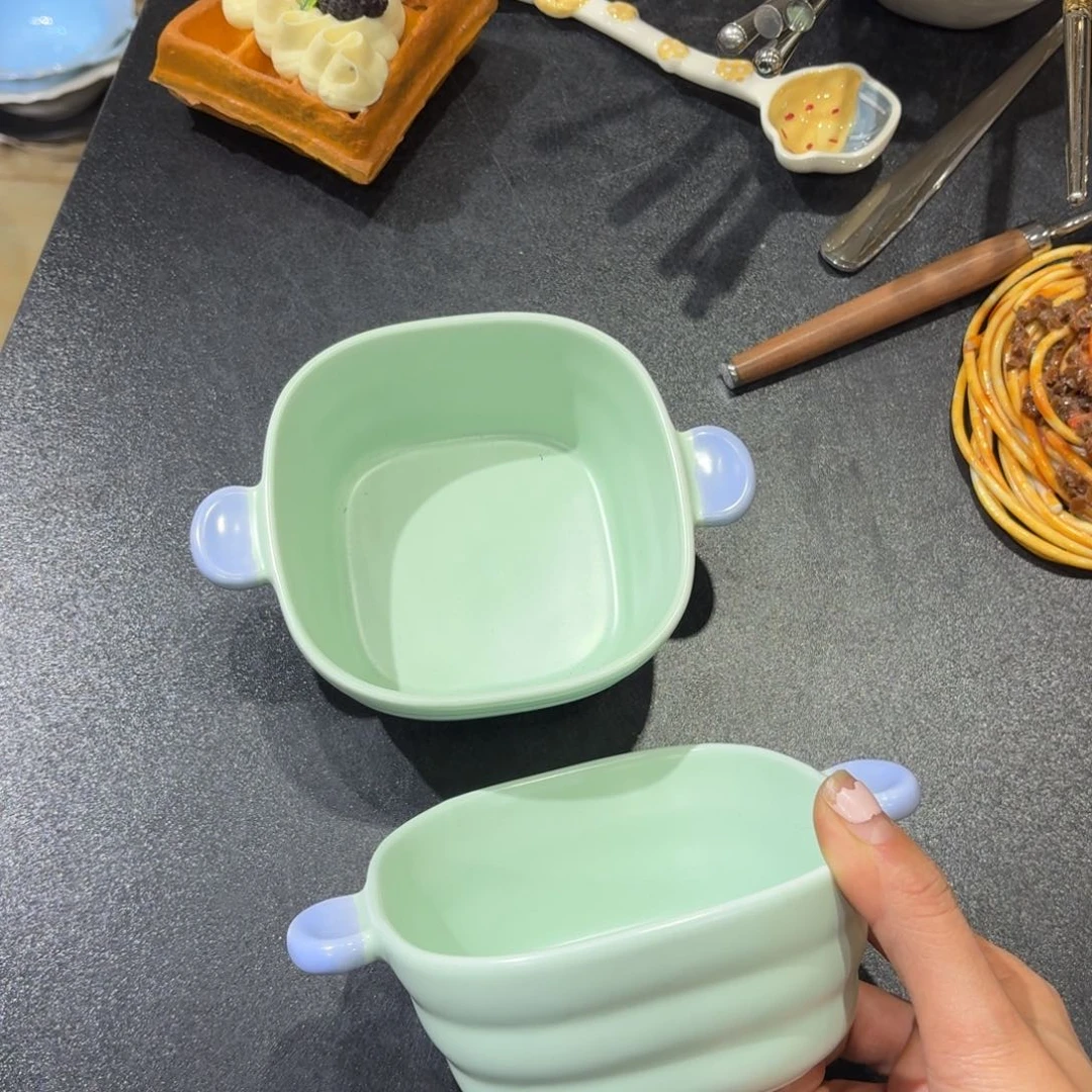 瓷两个4.5寸碗两个