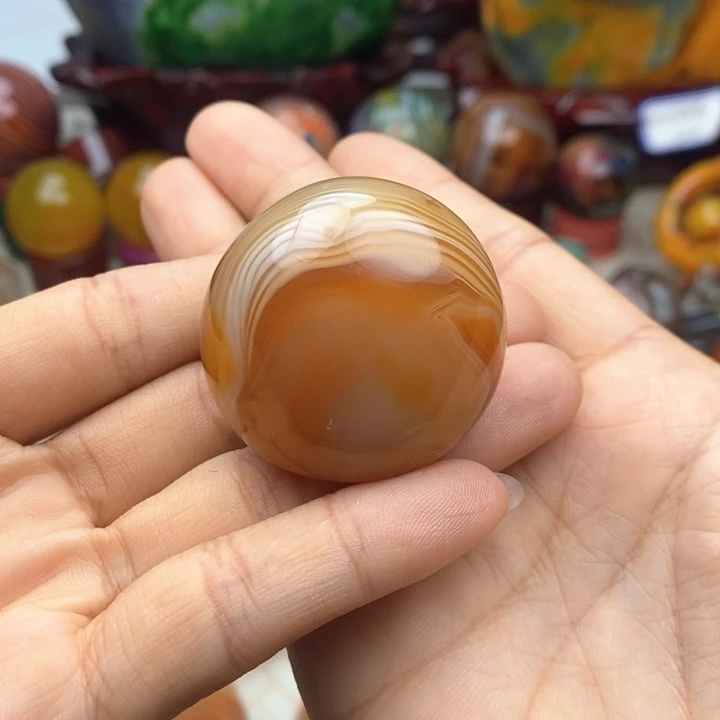 文***桃玛瑙/玉髓未镶嵌颈饰