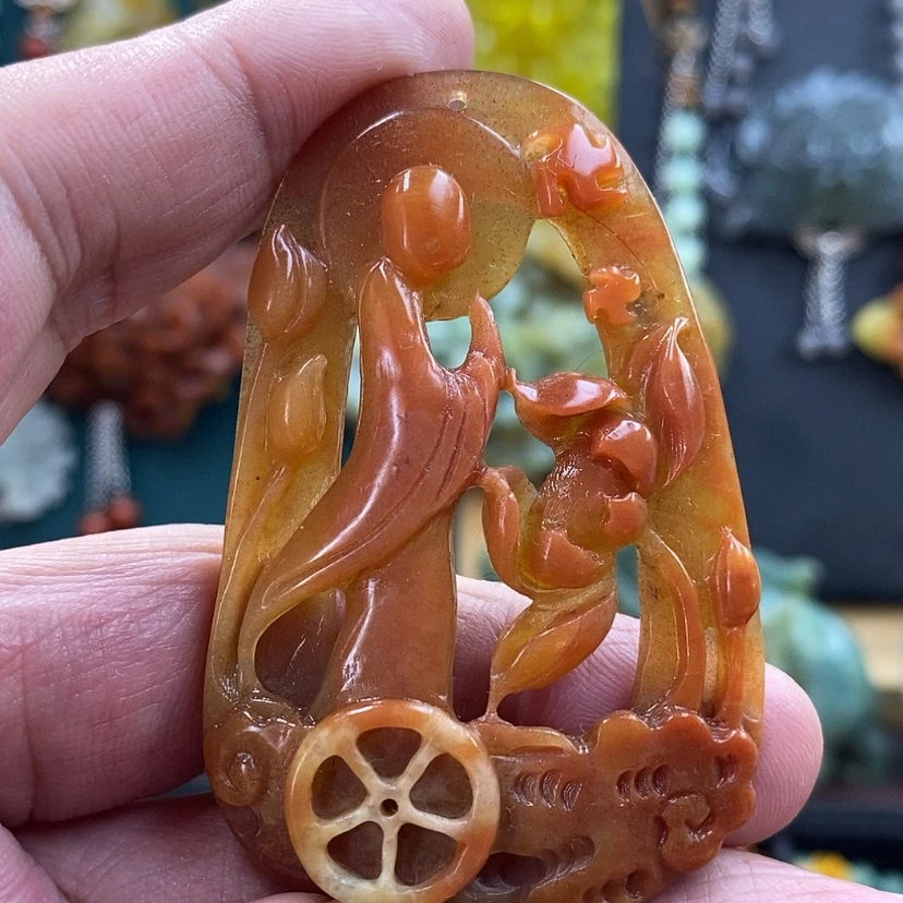 【闪购商品】未镶嵌岫玉吊坠