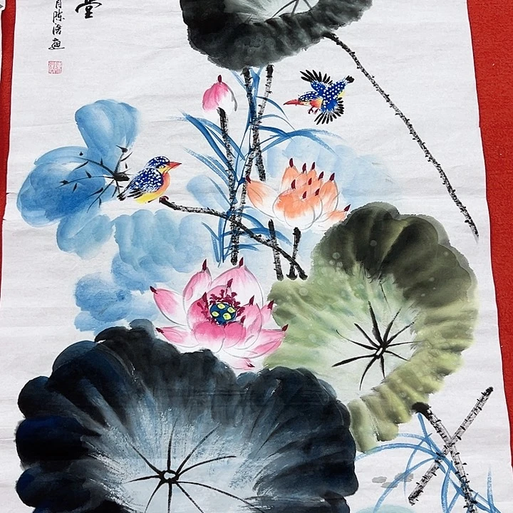 国画新年愿望希望大家身体健康