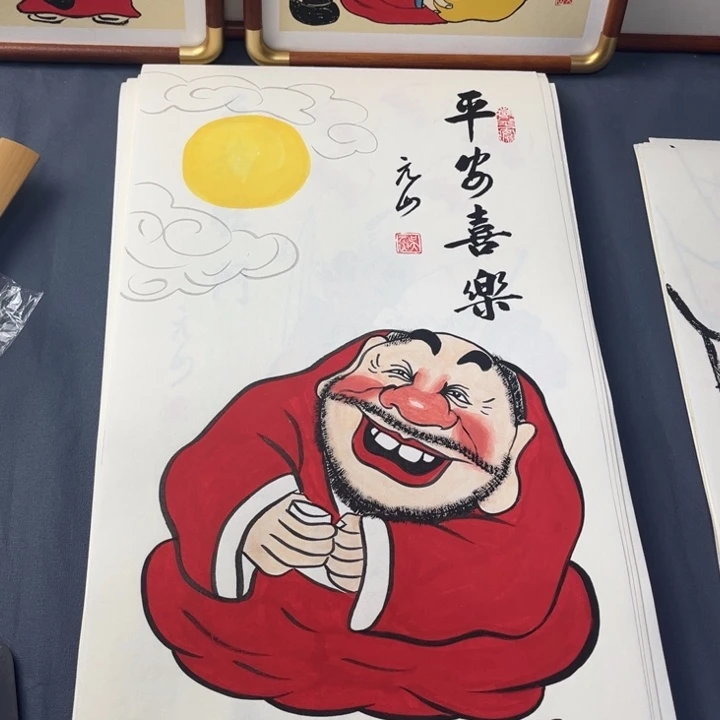国画禅意画纯手工作品