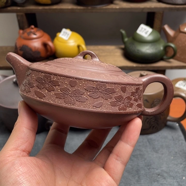茶壶紫砂紫砂微瑕