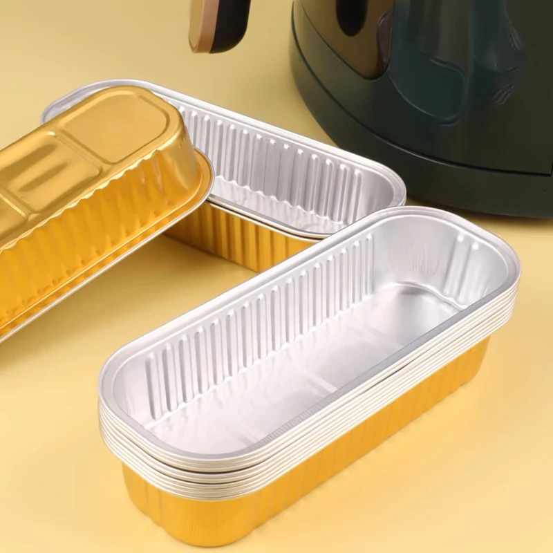 空气炸锅专用锡纸碗铝箔盒烤榴莲可重复使用烤箱芝士玉米烘焙模具