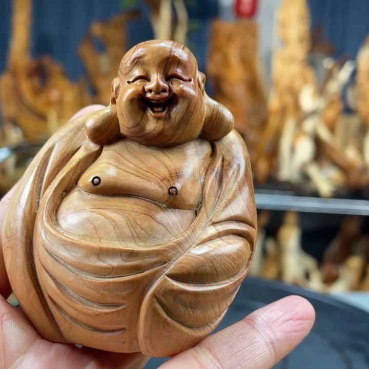 柏木（崖柏）手把件