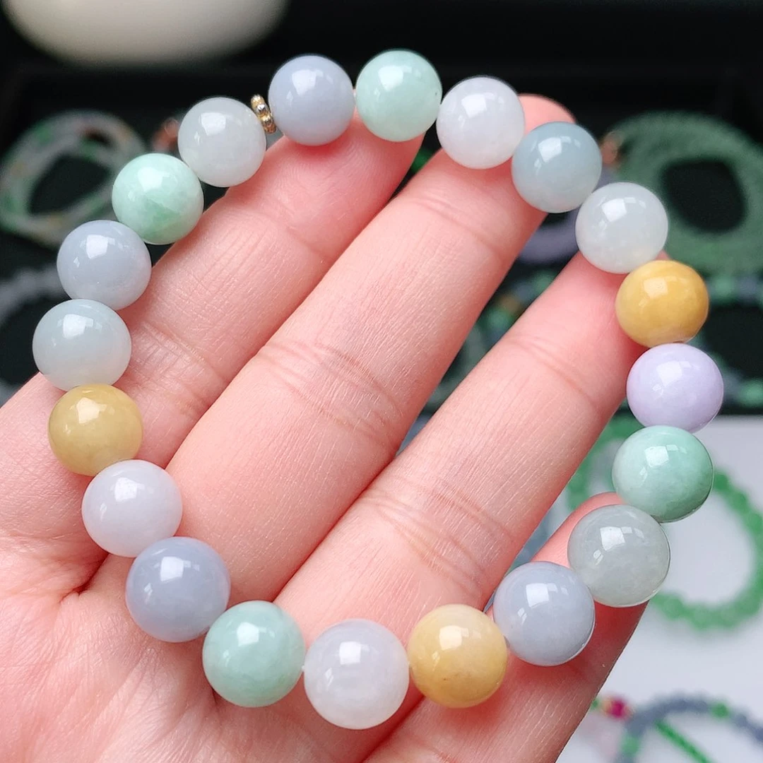 翡翠手链未镶嵌翡翠