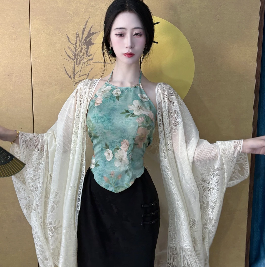 画报夫人同款复古披肩  一丝合集