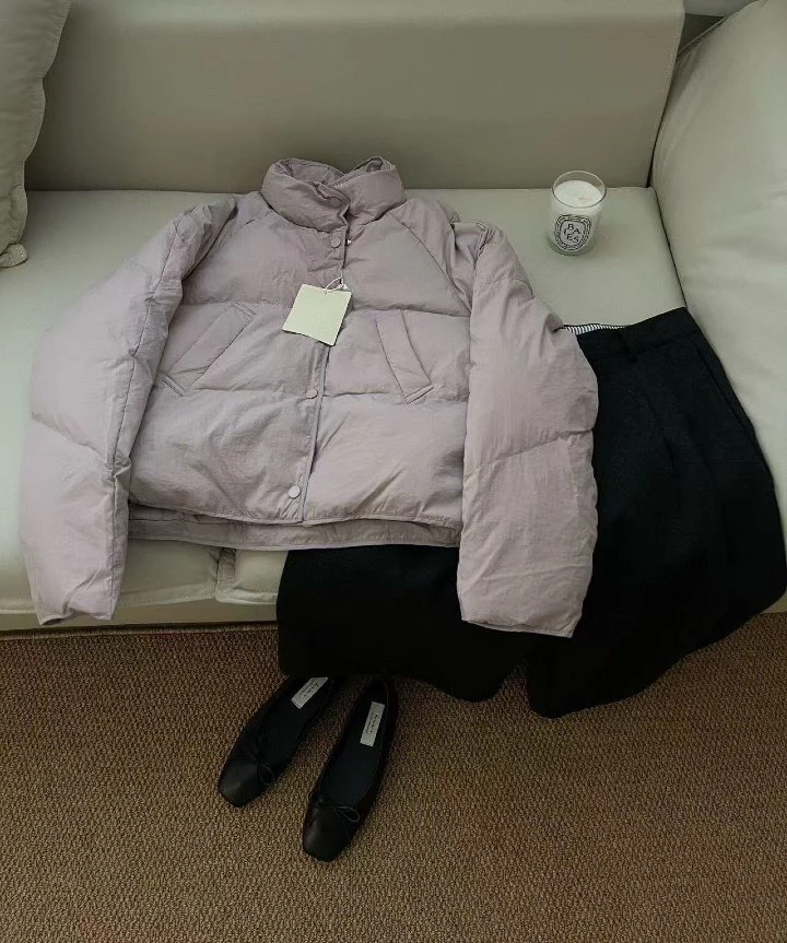 那简家「冬日开场」小暖包保暖立体韩版外套