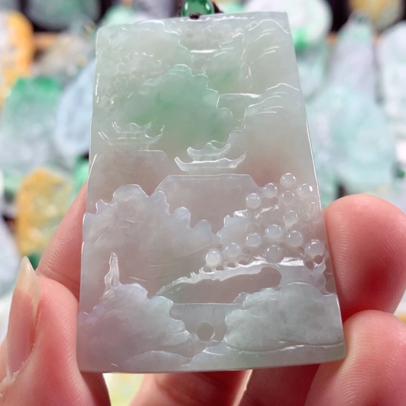 【闪购商品】翡翠吊坠(不含链)未镶嵌