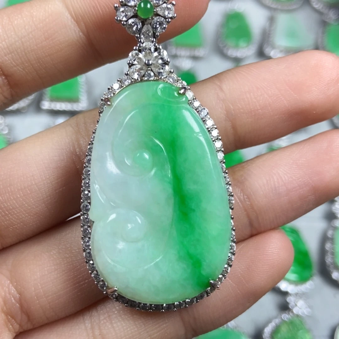 未镶嵌戒指翡翠如意