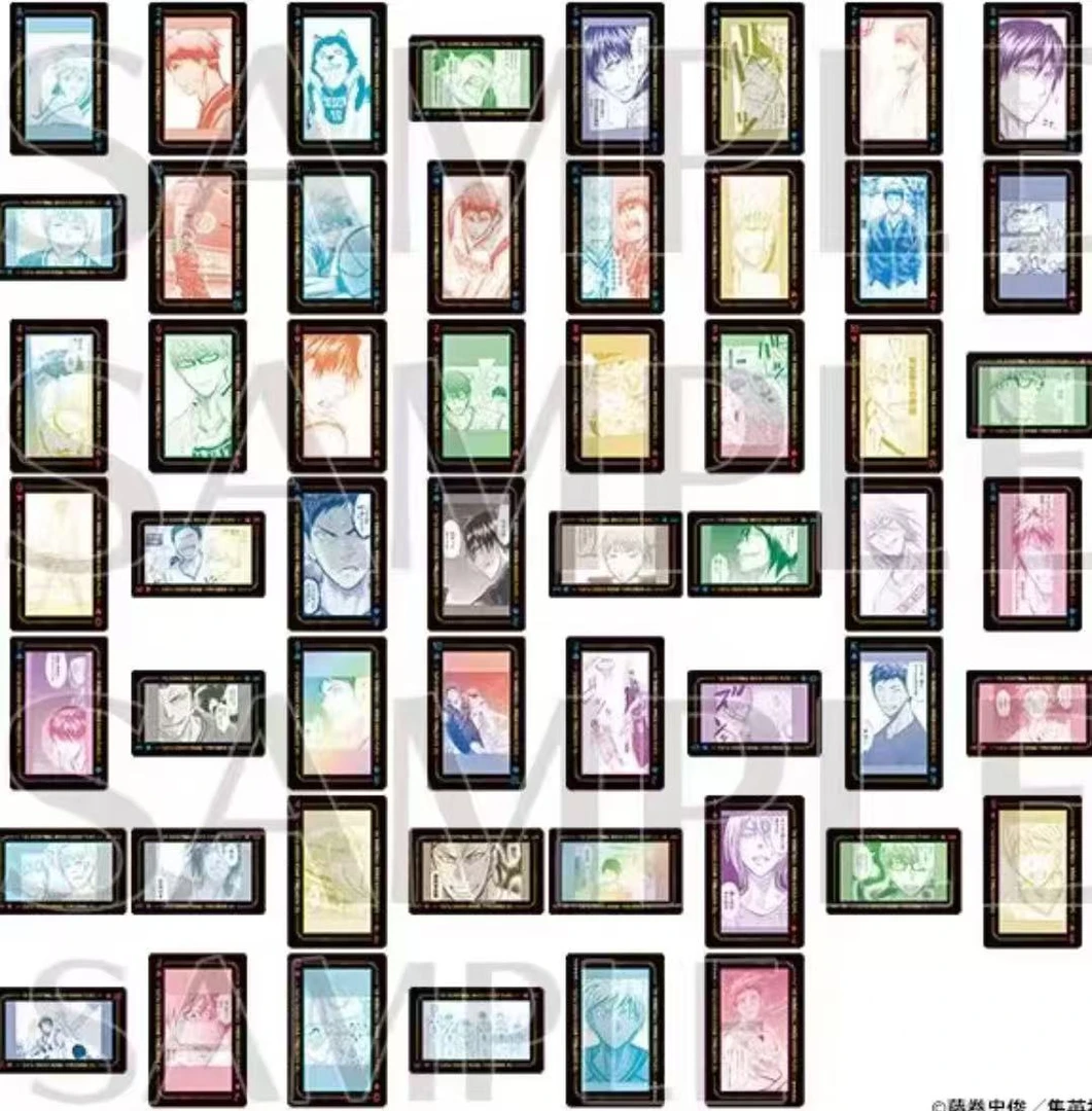 【日谷】黑子的篮球 15周年 原画展 烫金扑克牌 （代拆不退换
