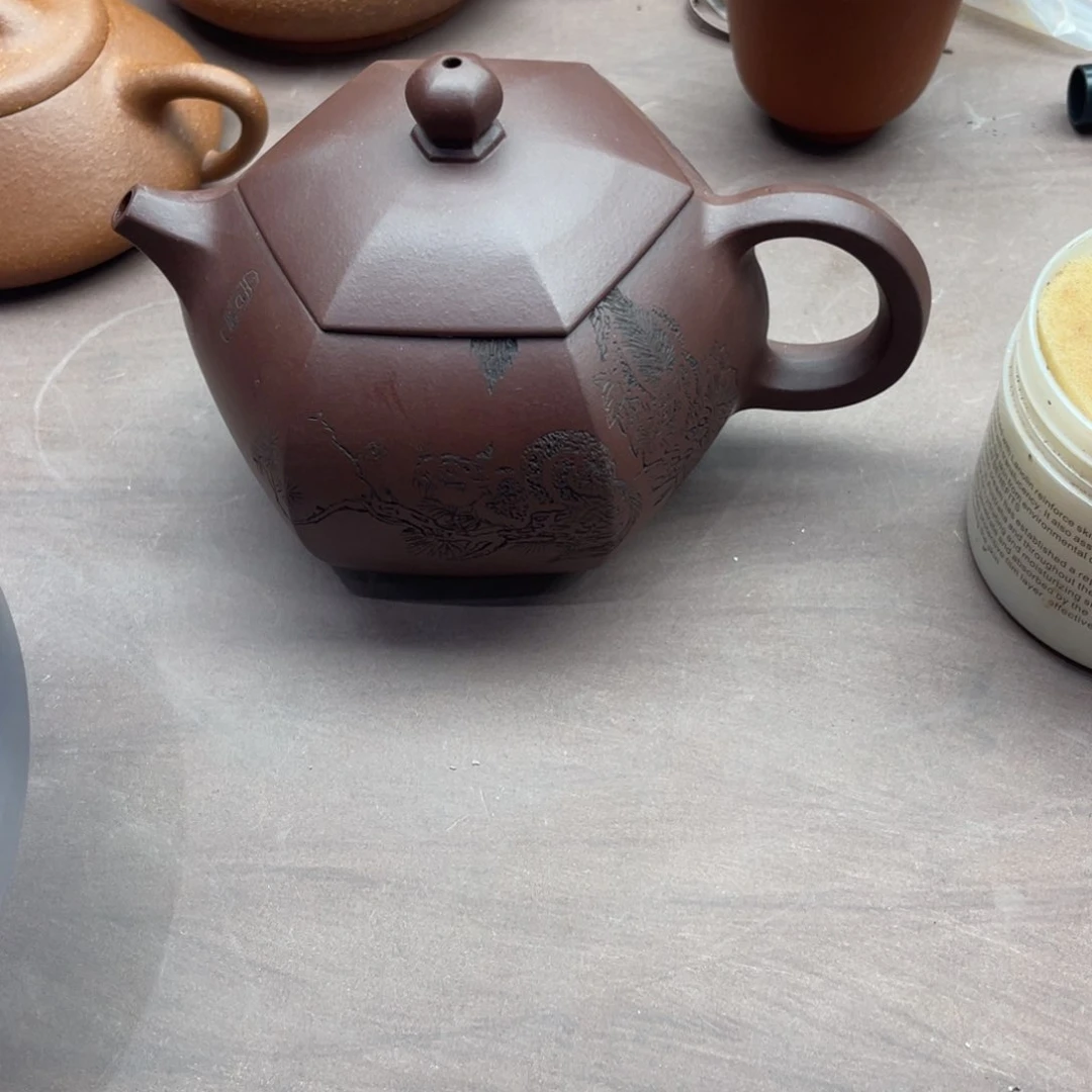 紫泥茶壶手工制作