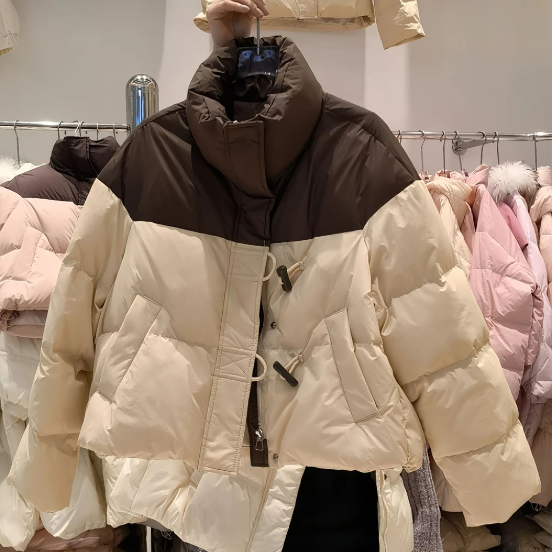 2025年新款女冬季棉服韩版宽松加厚棉衣时尚棉袄休闲小个子外套潮