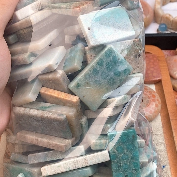 硅化玉颈饰未镶嵌J***y