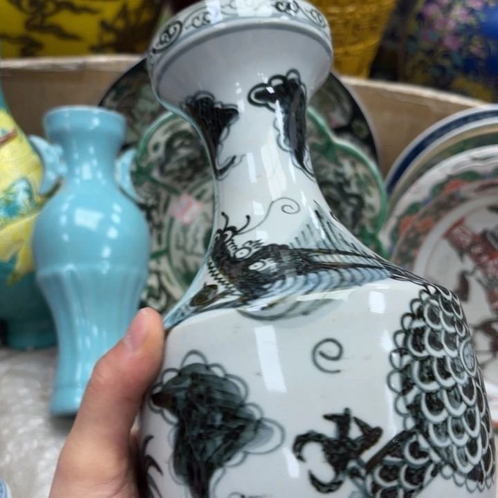 瓷片瓷器摆件 瓷器摆件