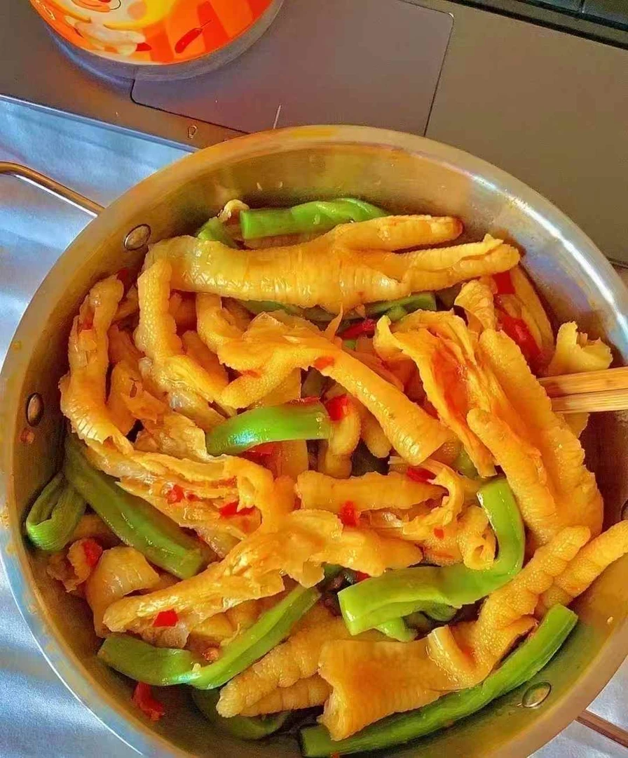 【三三】贡菜鸡爪2000g
