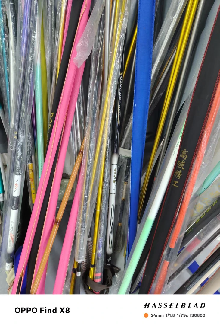 断码断号样品台钓竿