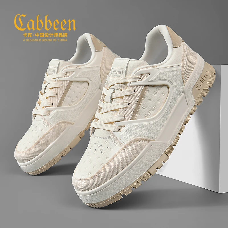 卡宾鞋子男款爆款2025新款男鞋秋冬款板鞋网红运动休闲鞋小白鞋潮