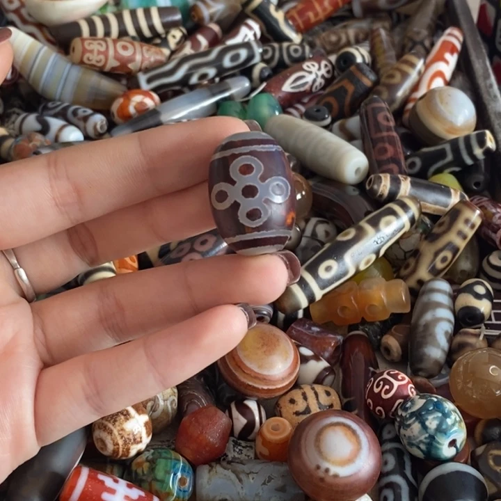 玛瑙/玉髓颈饰足银镀金镶嵌116