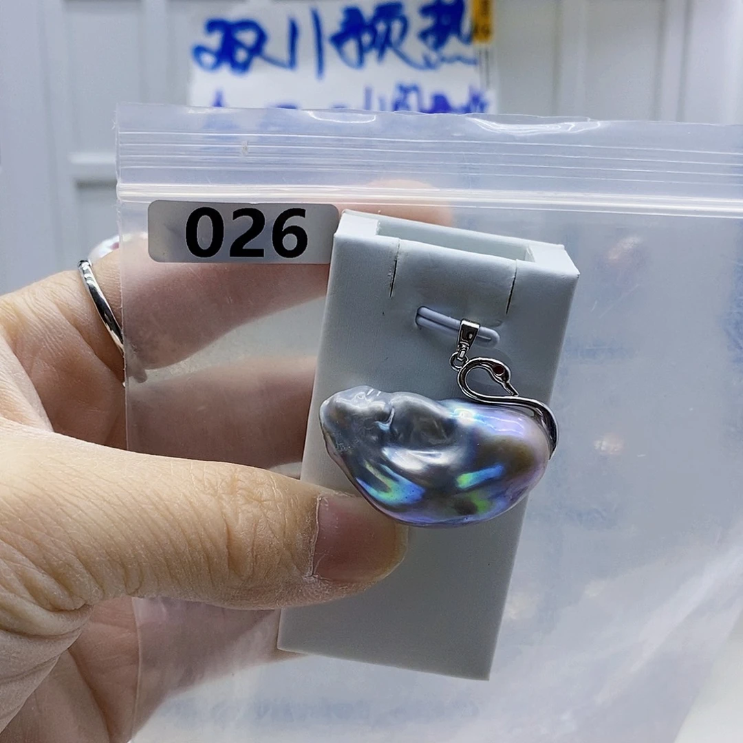 颈饰合金淡水珍珠