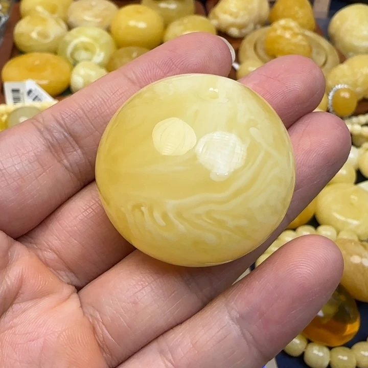 蜜蜡未镶嵌颈饰天然蜜蜡