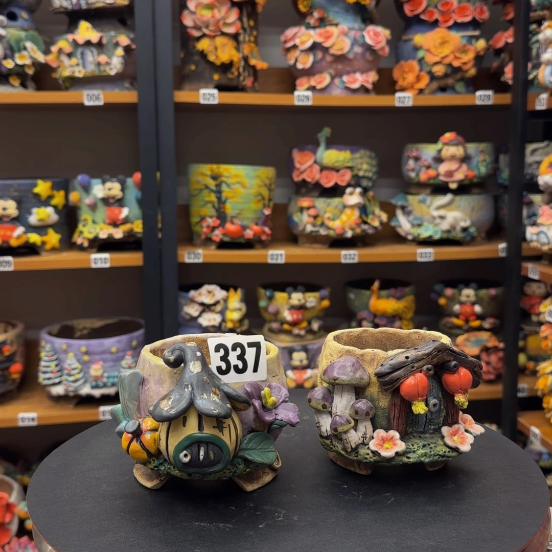 【闪购商品】粗陶手捏