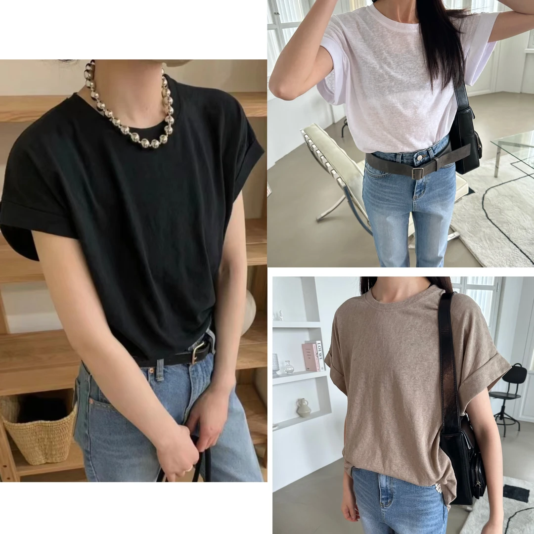 YS422512夏季新款时尚休闲T恤打底衫