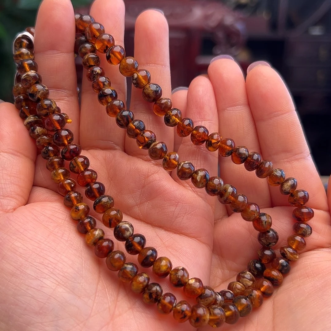 未镶嵌琥珀裸石抚顺琥珀20935七