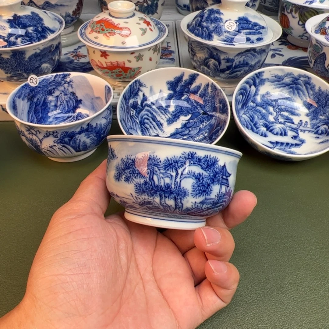 纯手工纯手绘茶具70