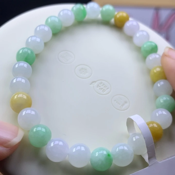 未镶嵌手链翡翠卡7