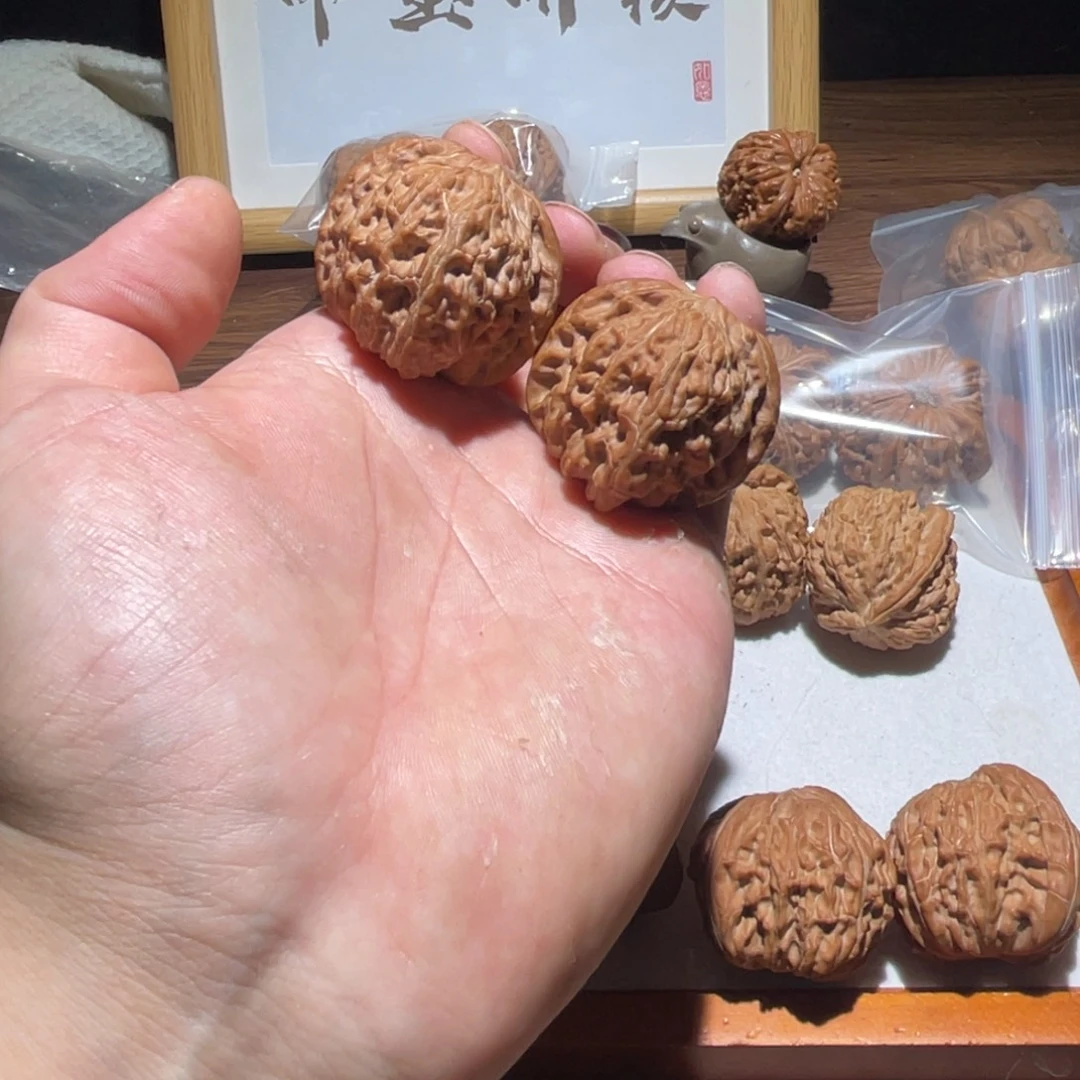 把件文玩核桃38全品磨盘