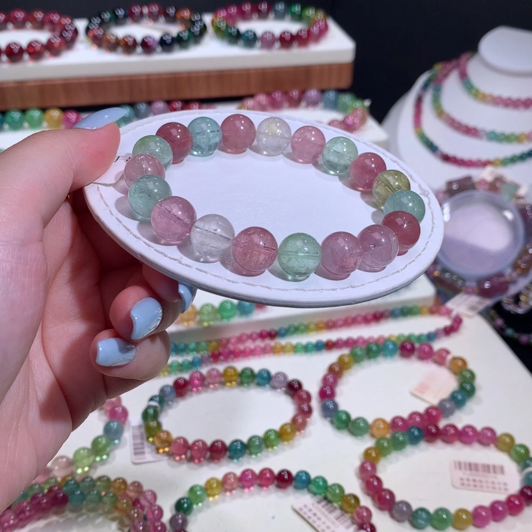 未镶嵌碧玺手链碧玺