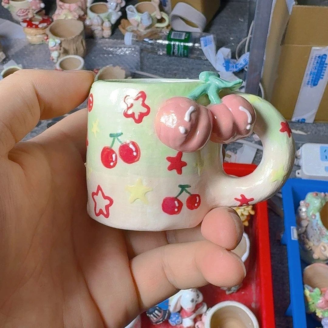 老梧家的手工陶瓷多肉花盆