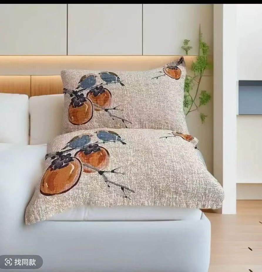 新款水洗全棉纱布枕巾一对52×78左右