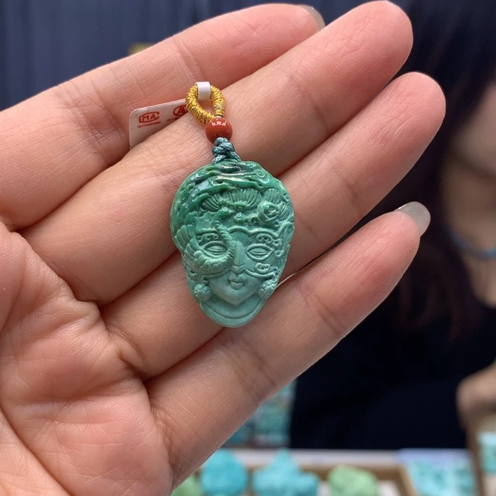 绿松石未镶嵌配饰