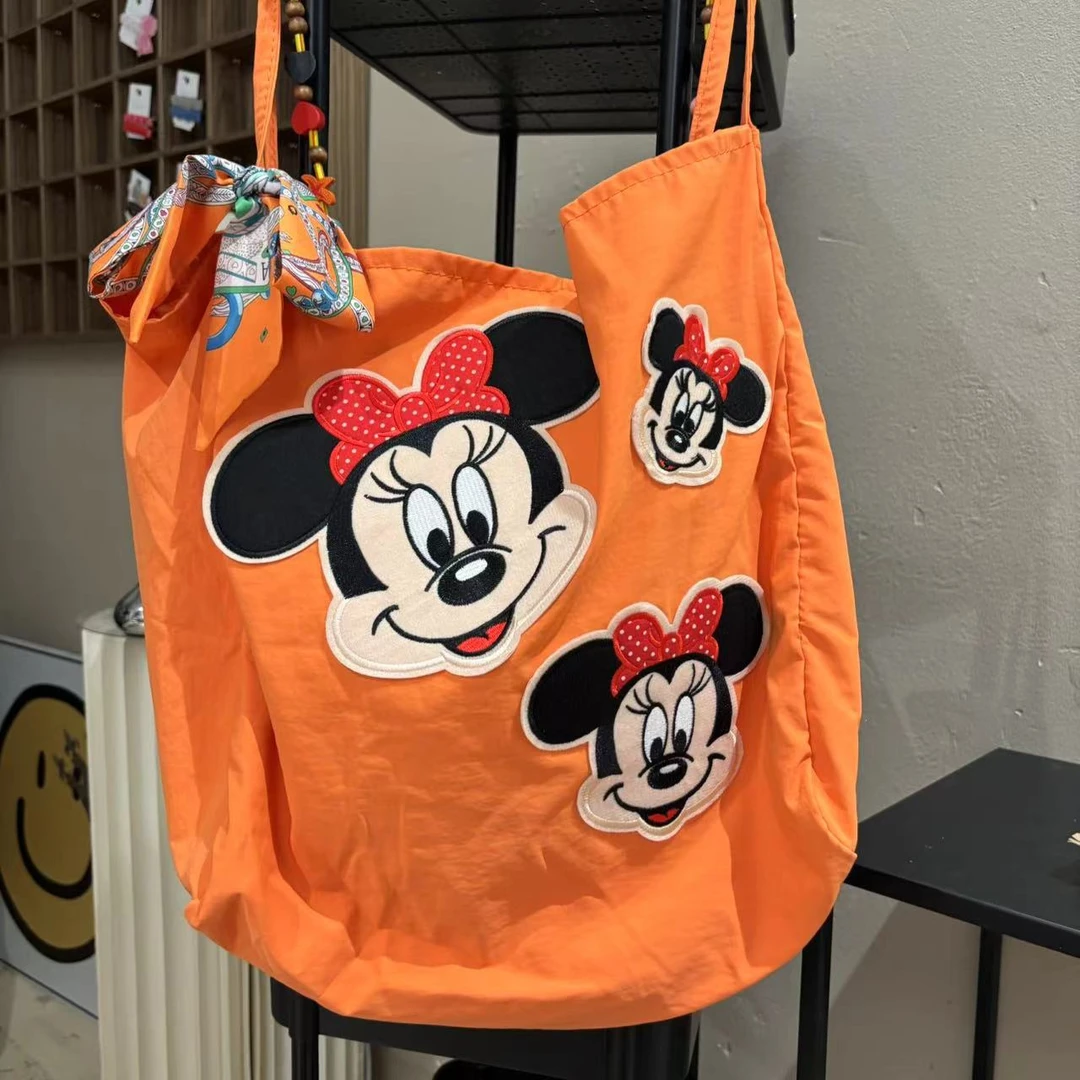 东大门时尚珠珠米妮单肩大口袋包