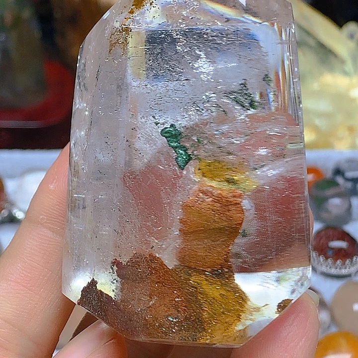 天然幽灵摆件未镶嵌水晶