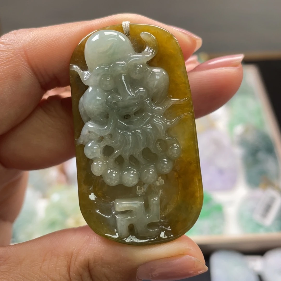 翡翠吊坠(不含链)未镶嵌