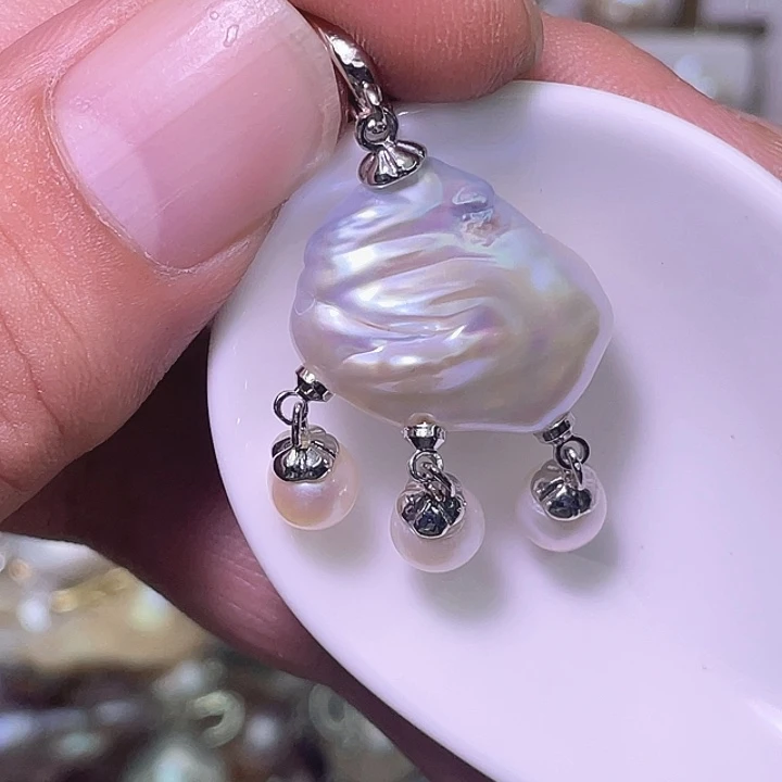 颈饰合金淡水珍珠69